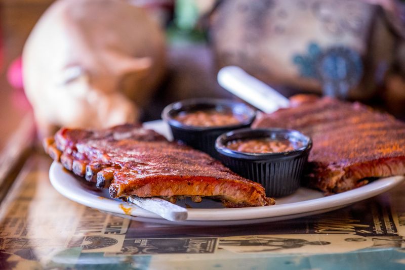 The Bar-B-Q Shop: Home Of The Dancing Pig Sauce