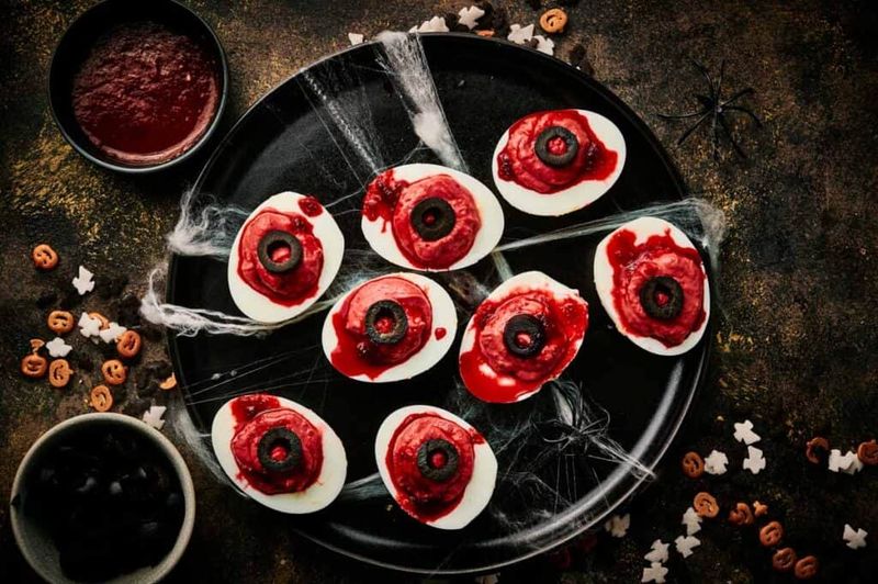 Deviled Egg Eyeballs