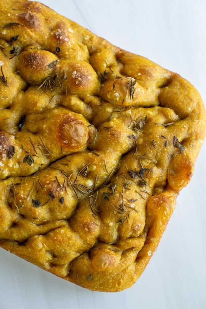 Pumpkin Sage Focaccia