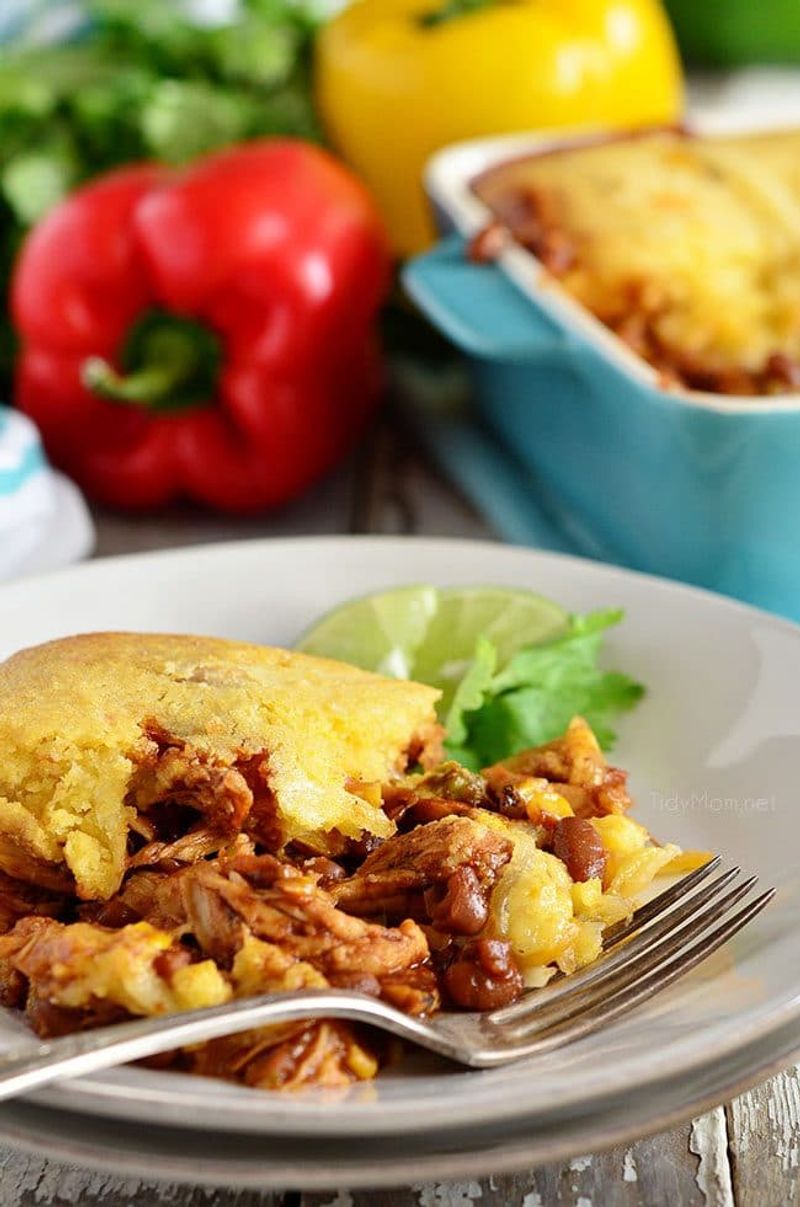BBQ Chicken Pot Pie