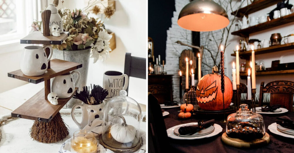 Chic Halloween Mantel Designs Perfect For Massachusetts Houses - Decor Hint