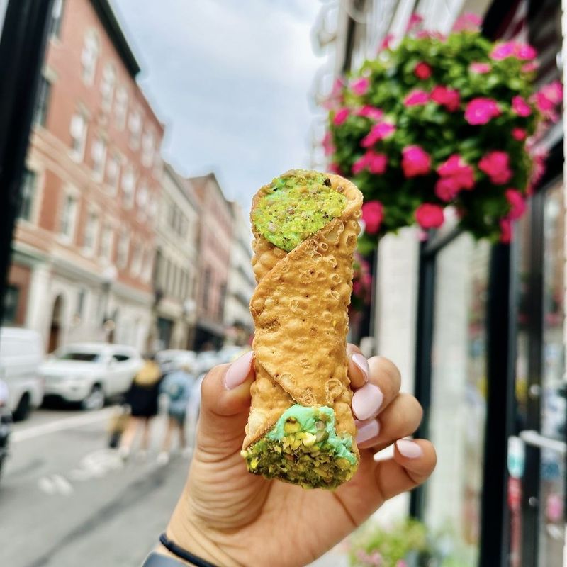 9 Boston Desserts That Could Rival North End Cannoli Legends - Decor Hint Homemade Cannoli at La Famiglia Giorgio's