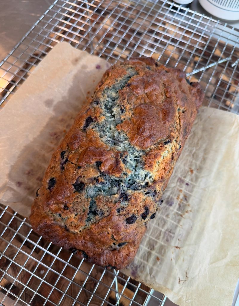 Blueberry Swirl Pumpkin Bread