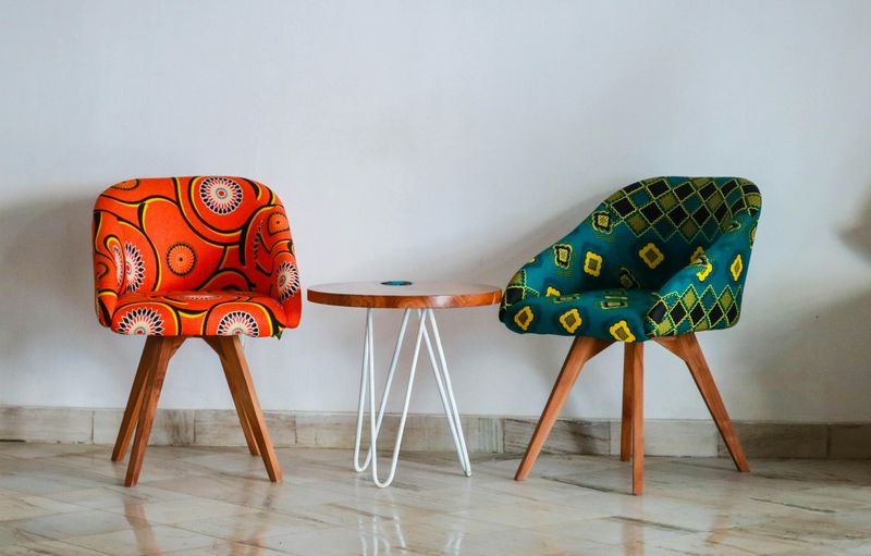 Retro Accent Chairs Or Rocking Chair