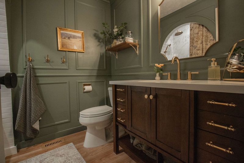 Retro-Style Vanities And Cabinets