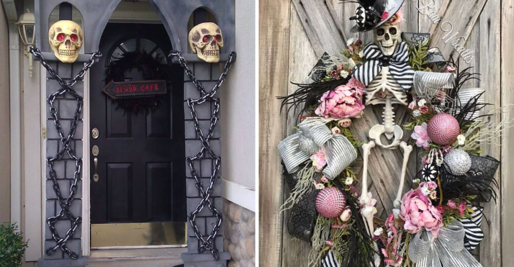 Cleveland Artisans Create Spooky Gothic Door Decor For Ohio Homes - Decor Hint
