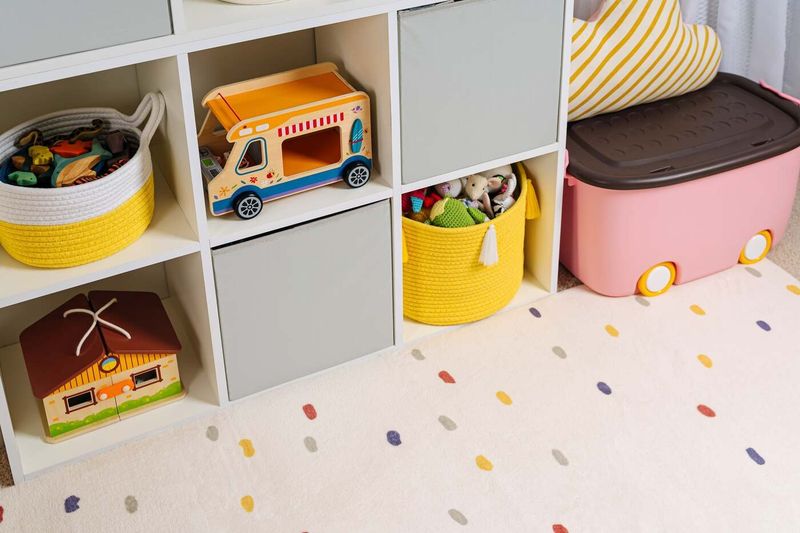 Using Oversized Storage Bins In Small Rooms