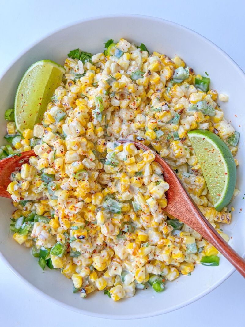 Charred Corn and Cotija Celebration