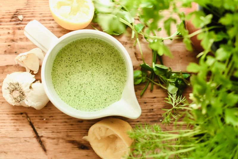 Green Goddess Dressing: Herbal Nectar