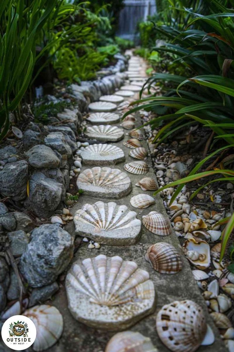 Seashell and Pebble Mosaics