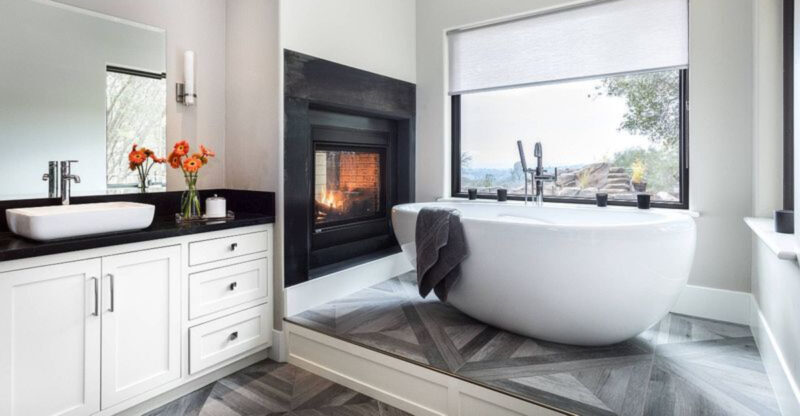 Colorado A-Frame Bathrooms That Nail Cozy Mountain Style