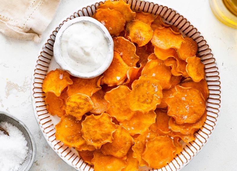 14 Fiber-Packed Snacks Popular Among Colorado Health Enthusiasts - Decor Hint Cinnamon Sweet Potato Chips