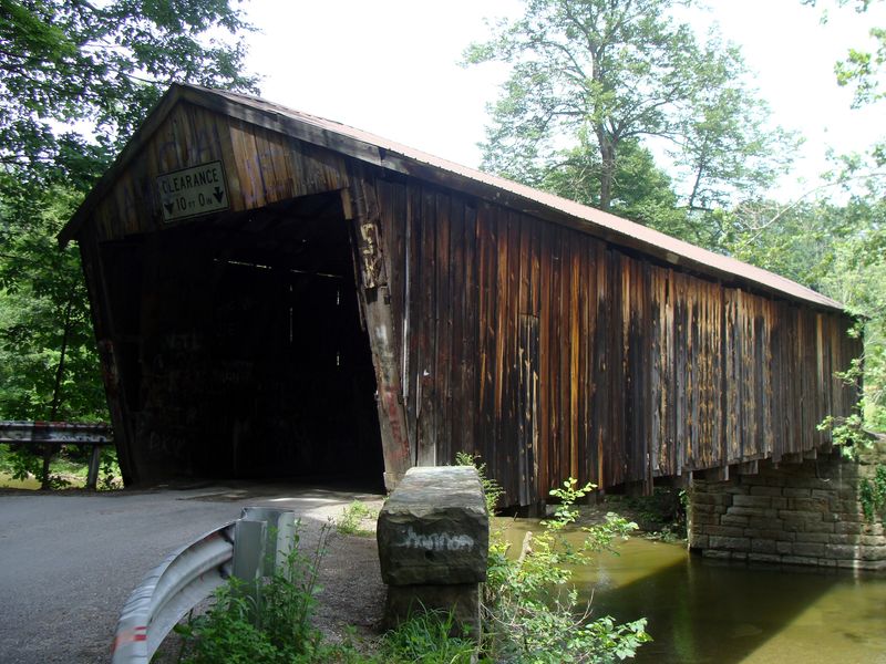 Gudgeonville Covered Bridge, Erie County