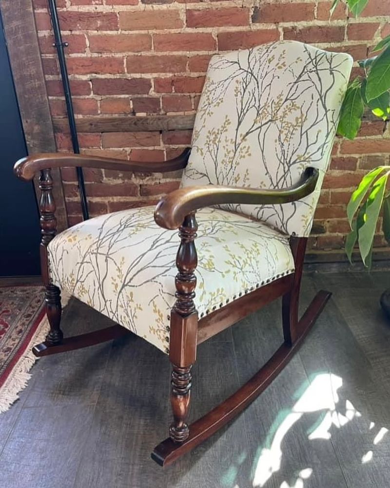 Upholstered Rocker