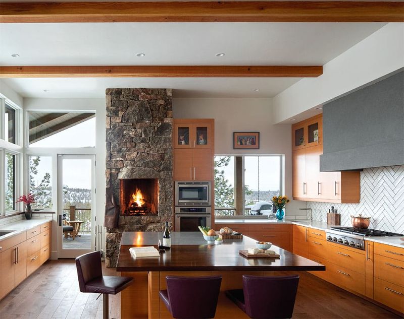 Kitchen Hearth Cooking Areas
