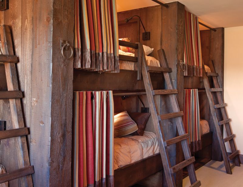 10 Utah Cabin Bunk Rooms That Grow With Kids - Decor Hint Hidden Hideaway In Heber City
