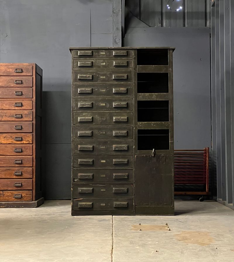 Vintage Industrial Storage