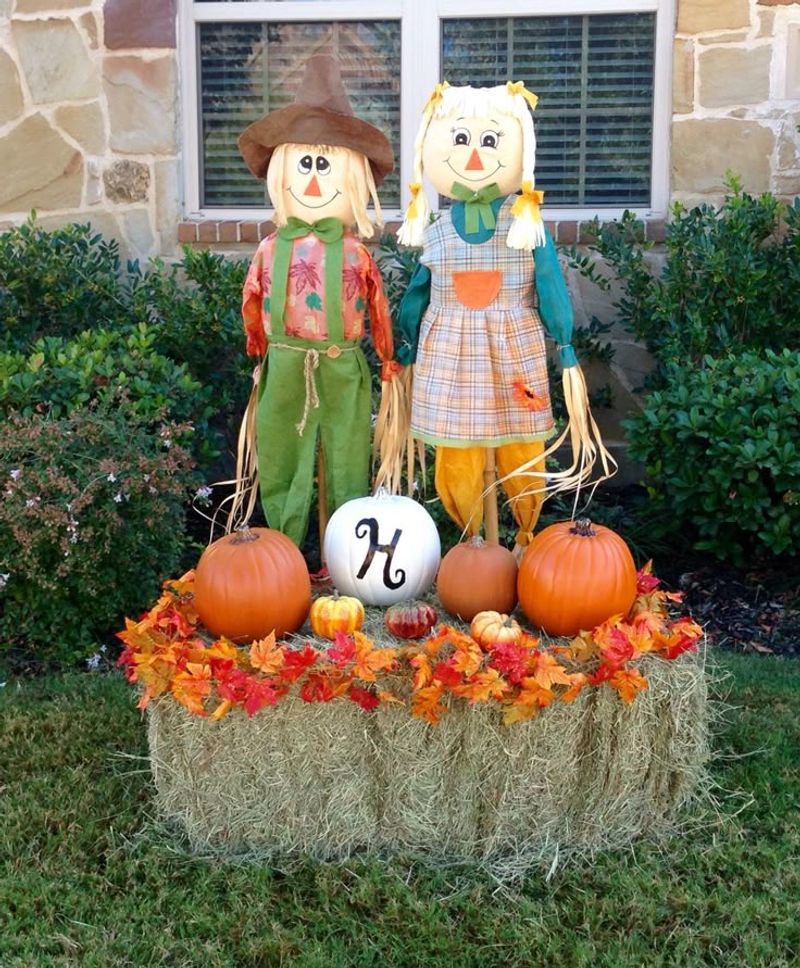 Scarecrow Family Portraits