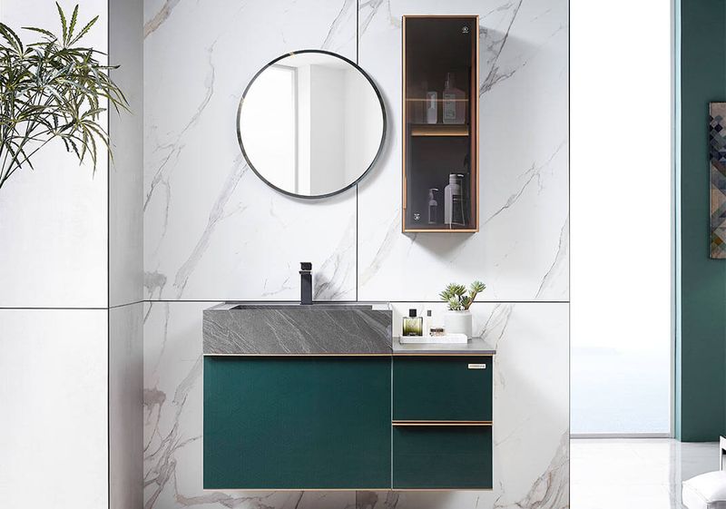 8 New Jersey Small-Bath Layouts That Actually Fit A Vanity - Decor Hint Floating Wall Wonder