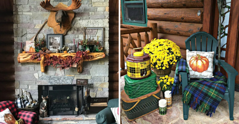 Cozy Living Room Ideas To Warm Up Your Wisconsin Cabin This Fall
