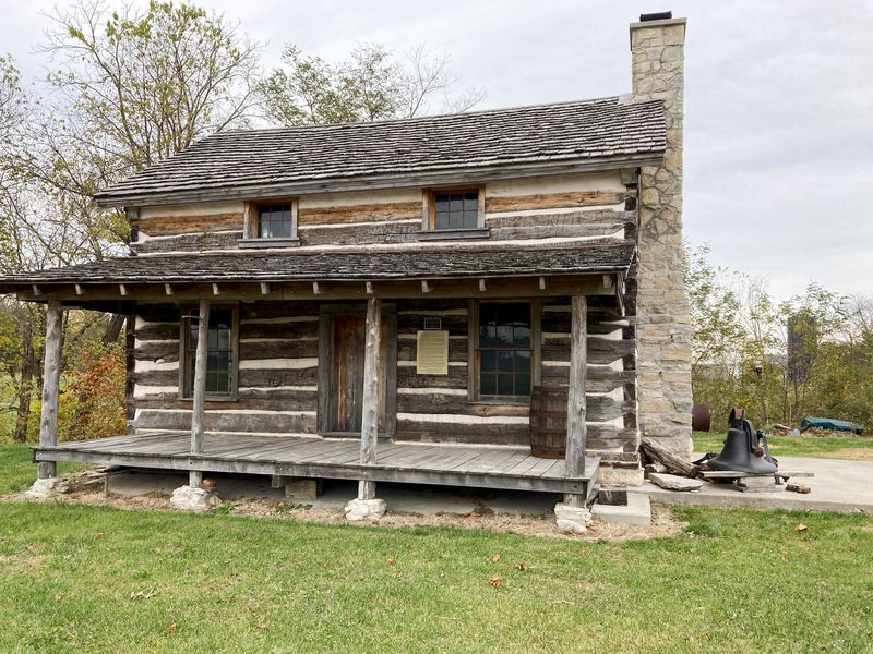 Rustic Log Cabin Farmstead