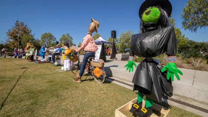 Sherman Library Gardens' Scarecrow Walk
