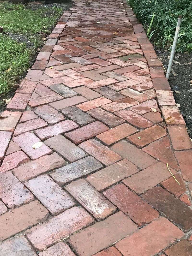 Brick Herringbone Walkways