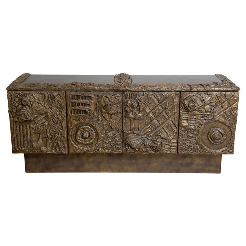 Paul Evans Brutalist Metal Furniture