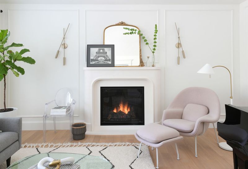 Rounded Fireplace Mantels Adding Architectural Interest