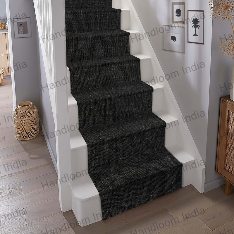 10 Philadelphia Rowhouse Stair Runners That Protect And Impress - Decor Hint Recycled Leather Braid