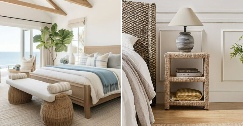Delaware Coastal Bedrooms With Breezy Summer Style