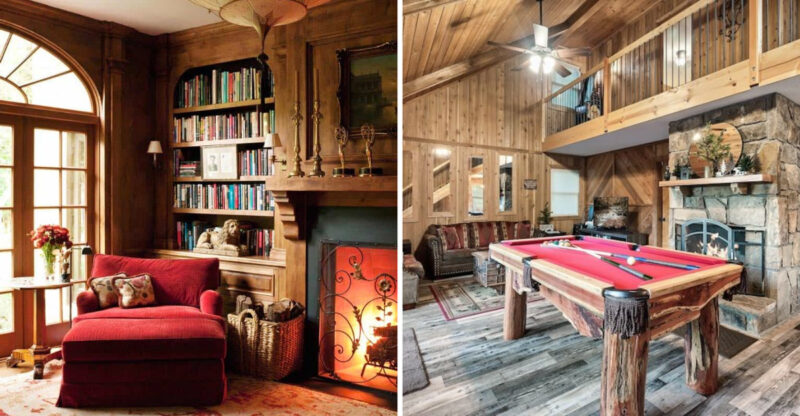 8 Cabin Rooms In Tennessee That Could Use the Fireplace As A Focal Point
