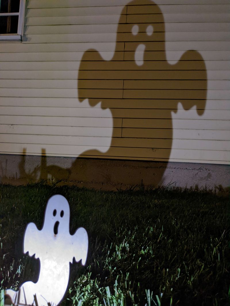 Minimalist Ghost Cutouts On The Walls