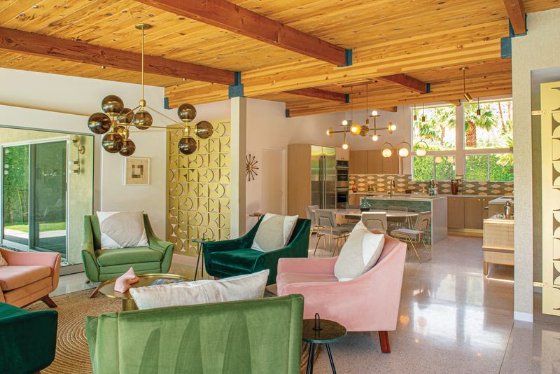 The Colorful Palm Springs Retreat
