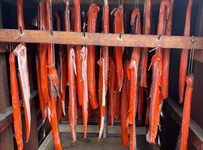 Dried Salmon Strips