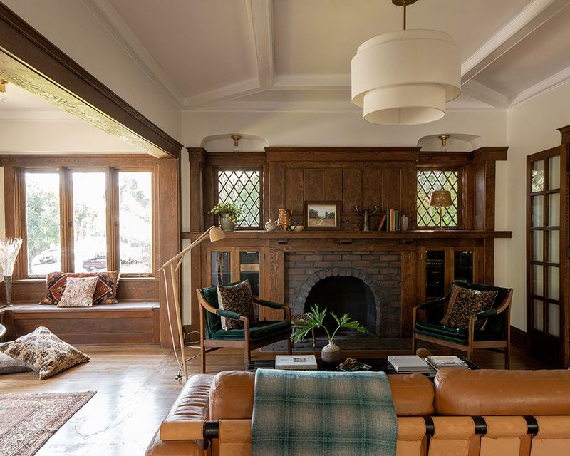 Hardwood Floors With Vintage Area Rugs