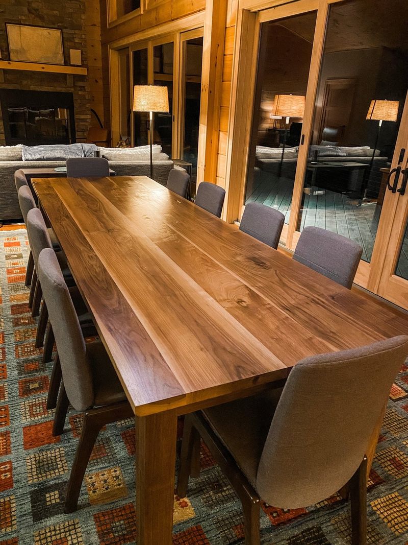 12 Wisconsin Farm Tables That Bring Everyone Together - Decor Hint Cherry Or Walnut Farm Table