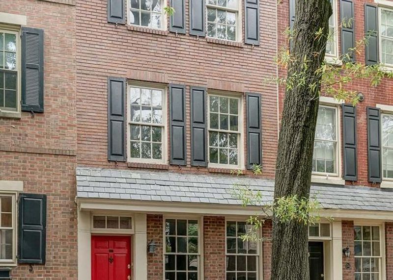 7 Philly Row Homes That Highlight Timeless Brick Craftsmanship - Decor Hint South 3rd Street – Society Hill's Federal Masterpieces