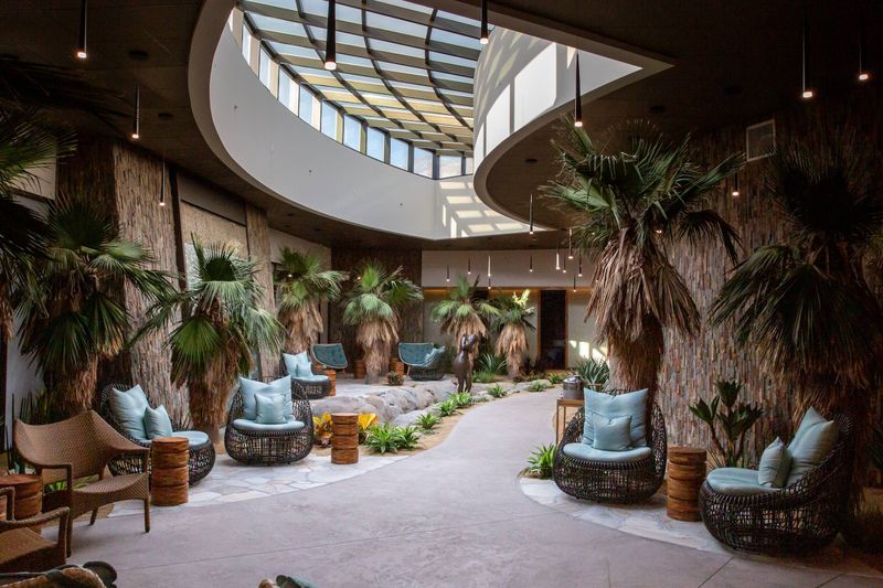 10 California Desert Retreats With Interiors That Match The Landscape - Decor Hint Skin Shield Wellness Sanctuary: Desert Healing Design