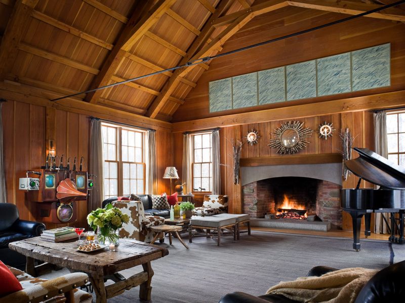 11 Vermont Barn Conversions With Surprising Modern Touches - Decor Hint Twin Farms Resort's Floating Barn Loft