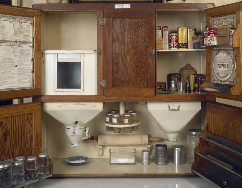 Restored Dumbwaiters as Pantry Space