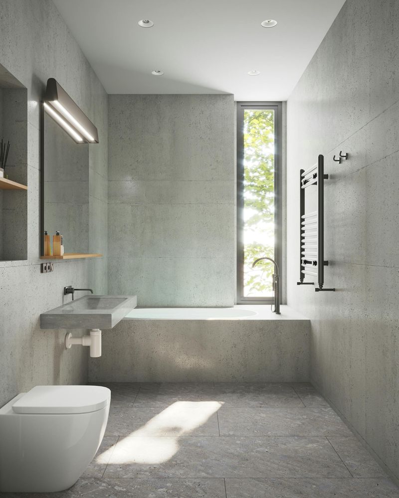 Cool-Toned Tiles And Stone