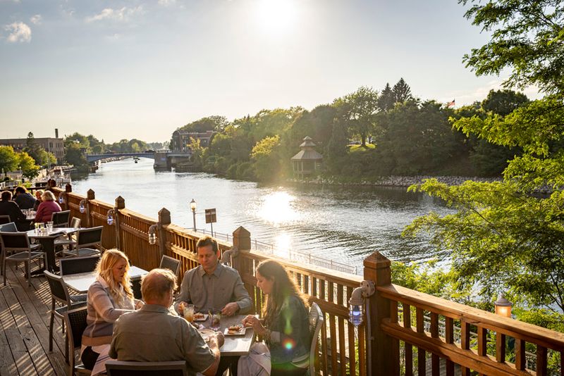 The Bluefish Kitchen & Bar in Manistee