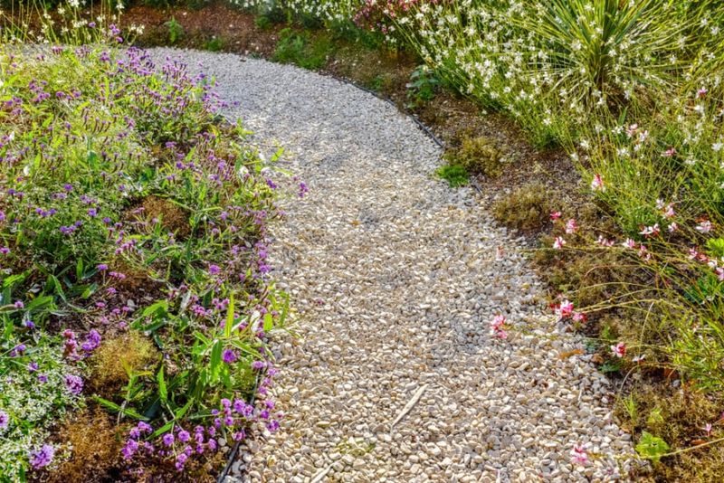 Pea Gravel French-Inspired Paths
