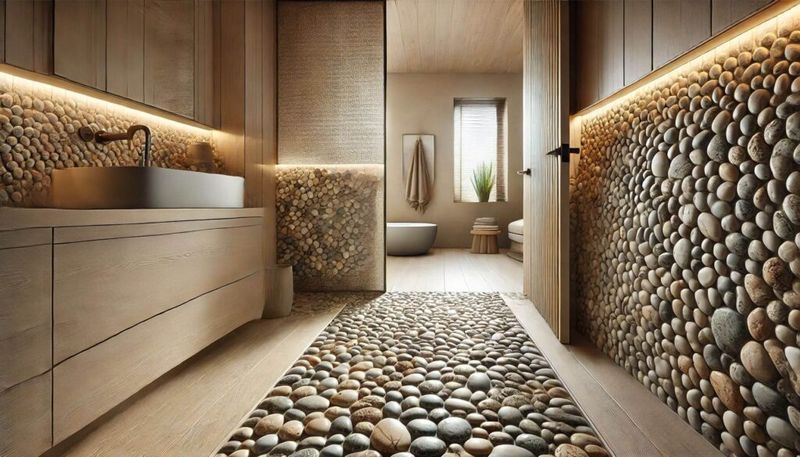 10 Seattle Wellness Bathrooms That Double As Spa-Like Retreats - Decor Hint Pebble Floor Wonder