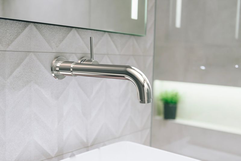 Utah Cabin Bathrooms That Maximize Small Spaces - Decor Hint Wall-Mounted Faucets And Fixtures