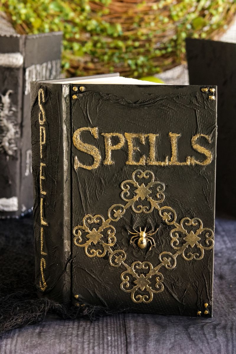 Vintage-Style Spell Books