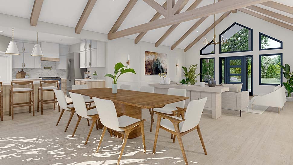 9 Features That Make This 2,030 Sq Ft Oregon Craftsman A Dream Come True - Decor Hint Flowing Open Concept Design Eliminates Barriers