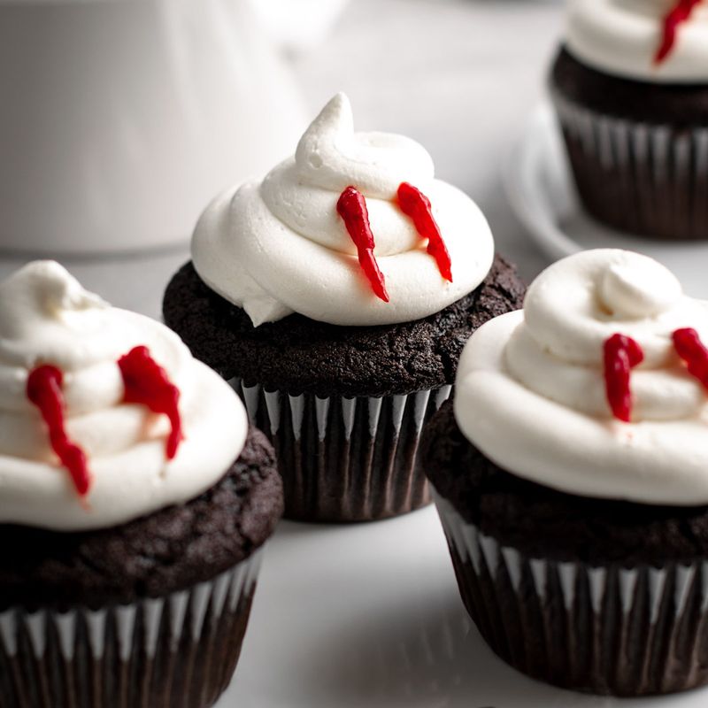 Vampire Bite Red Currant Muffins