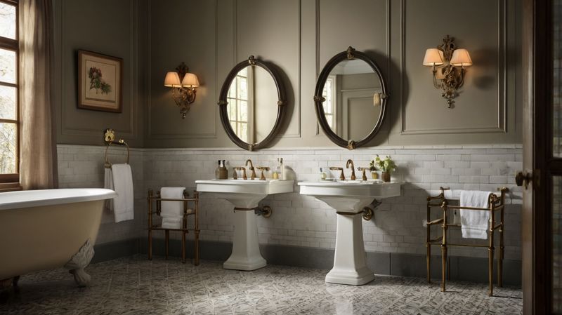Pedestal Sinks With Ornate Details